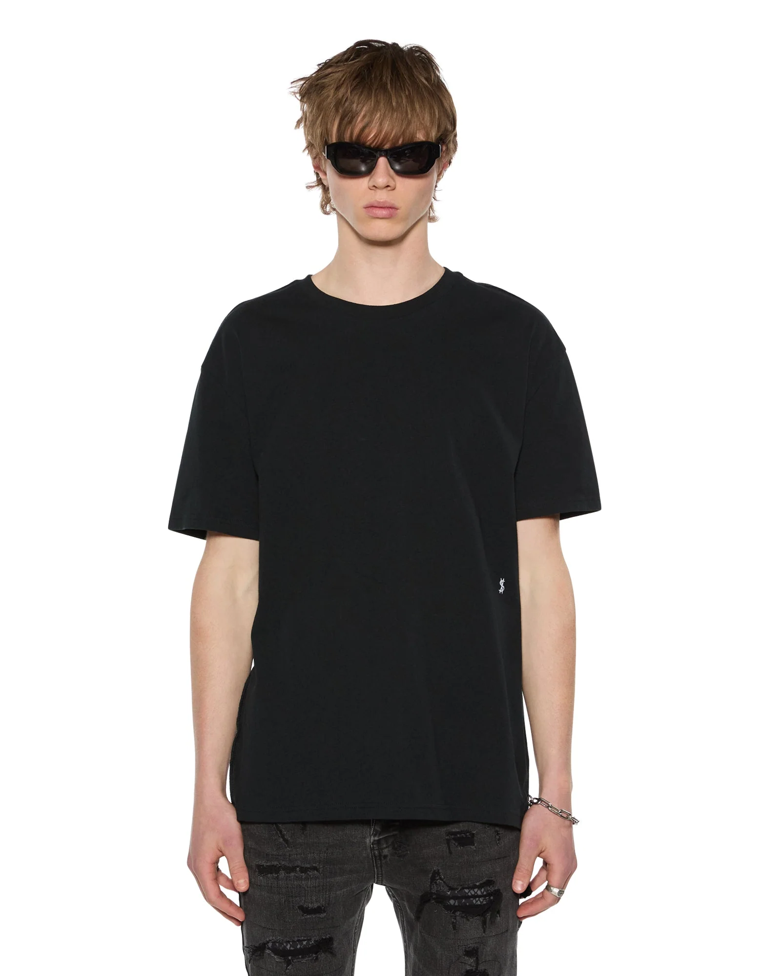 4 X 4 BIGGIE SS TEE JET BLACK - Image 3