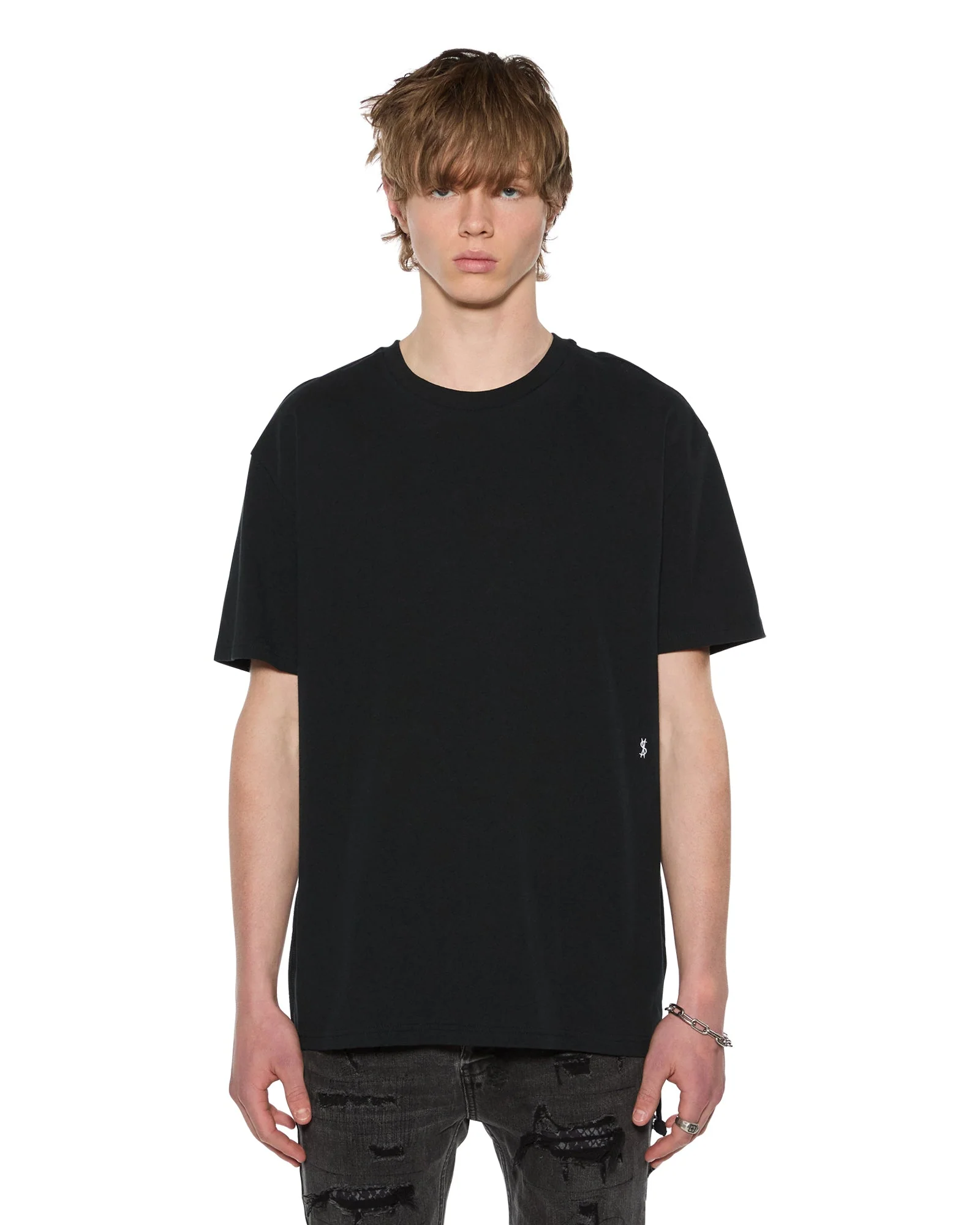 4 X 4 BIGGIE SS TEE JET BLACK - Image 4