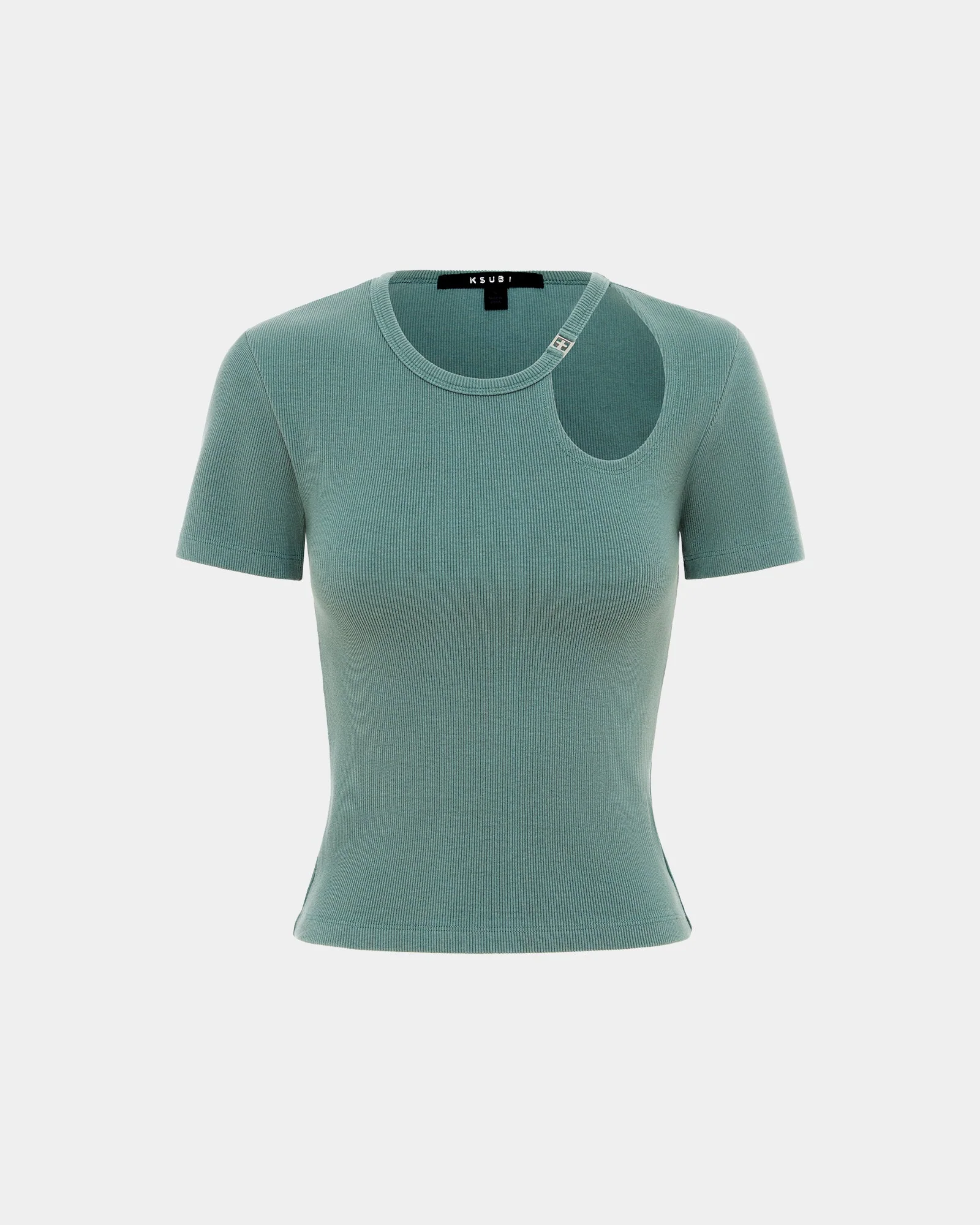 ARISE CUT OUT SS TEE LAGOON - Image 5