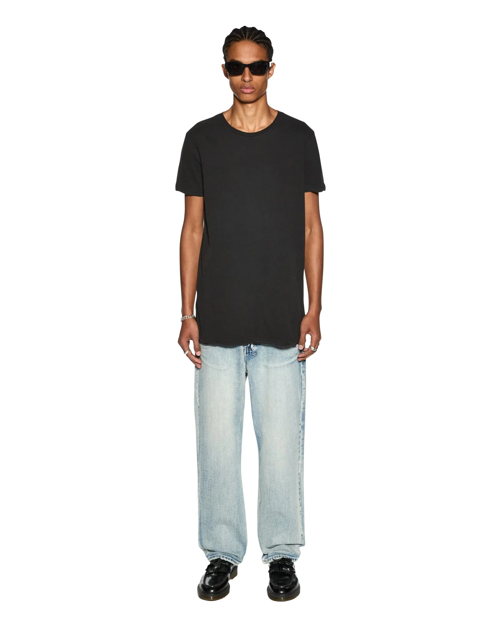 SEEING LINES SS TEE BLACK - Image 4