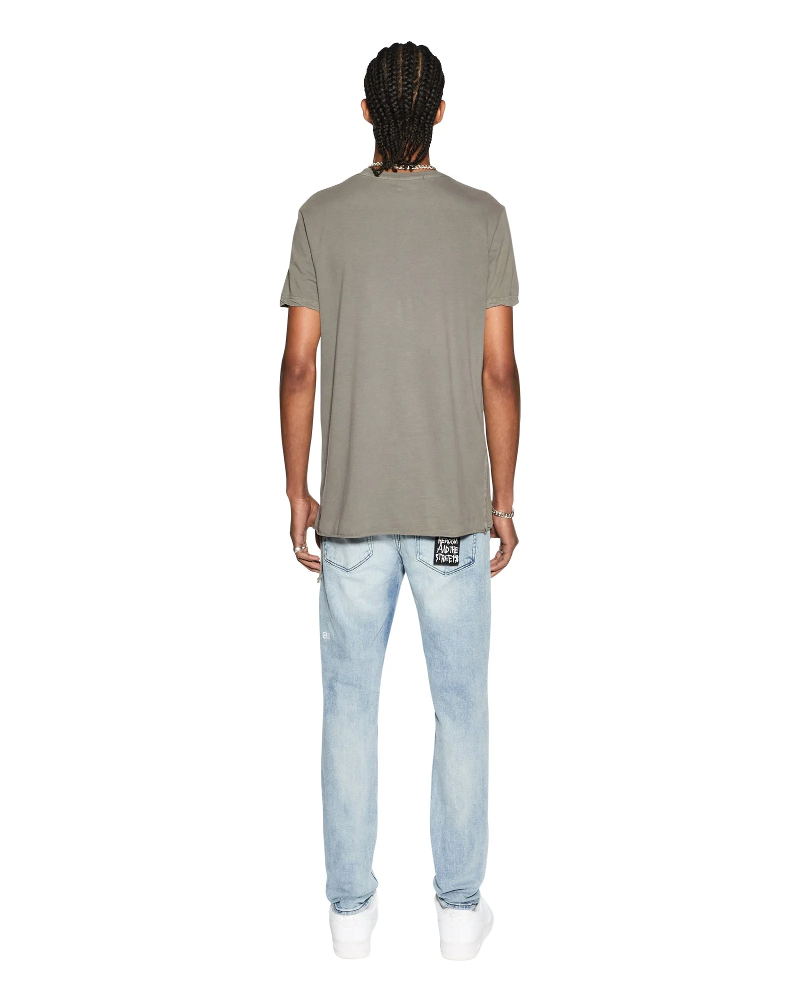 SEEING LINES SS TEE VINTAGE GREY - Image 4