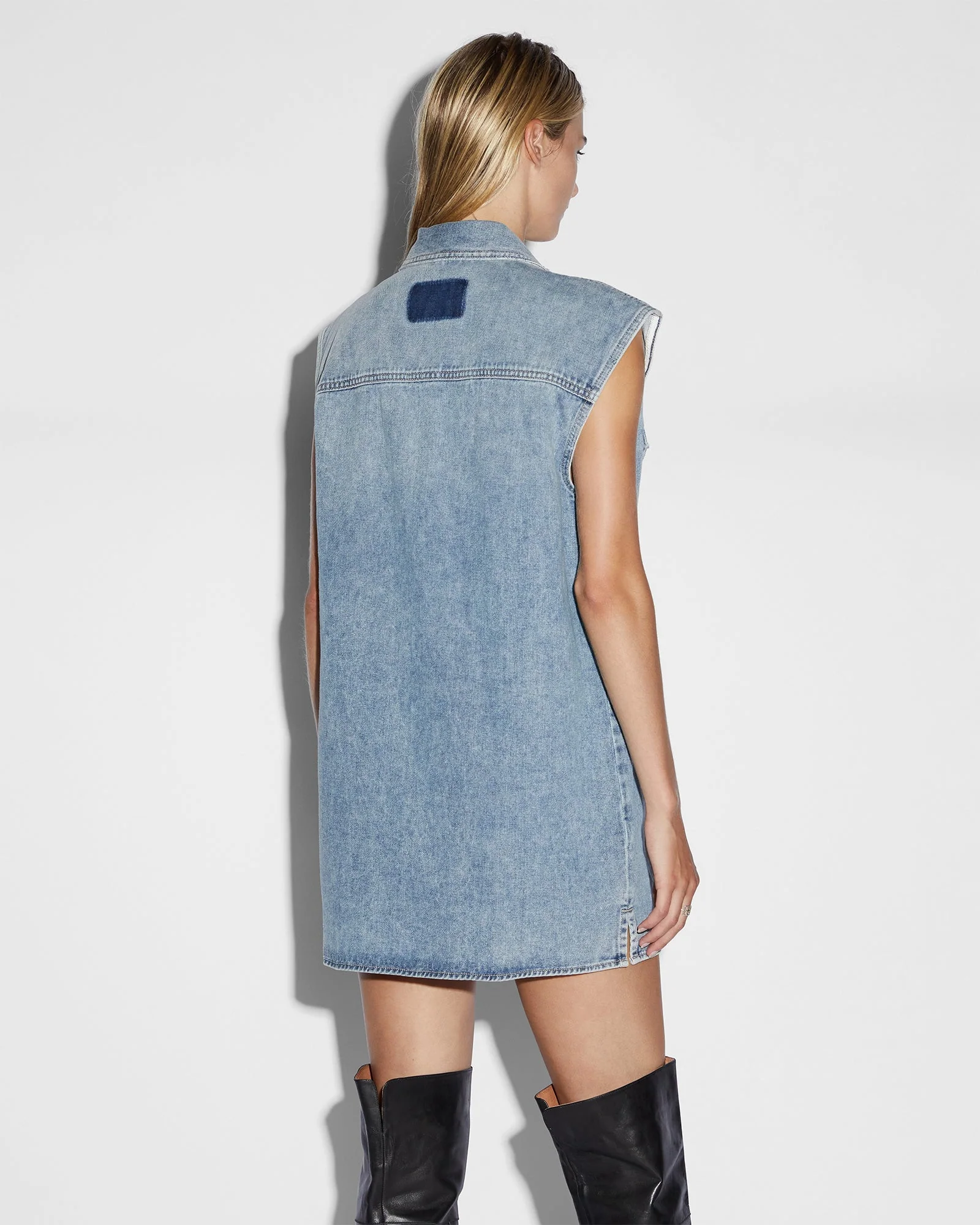 SLEEVELESS DRESS OVERKAST - Image 3