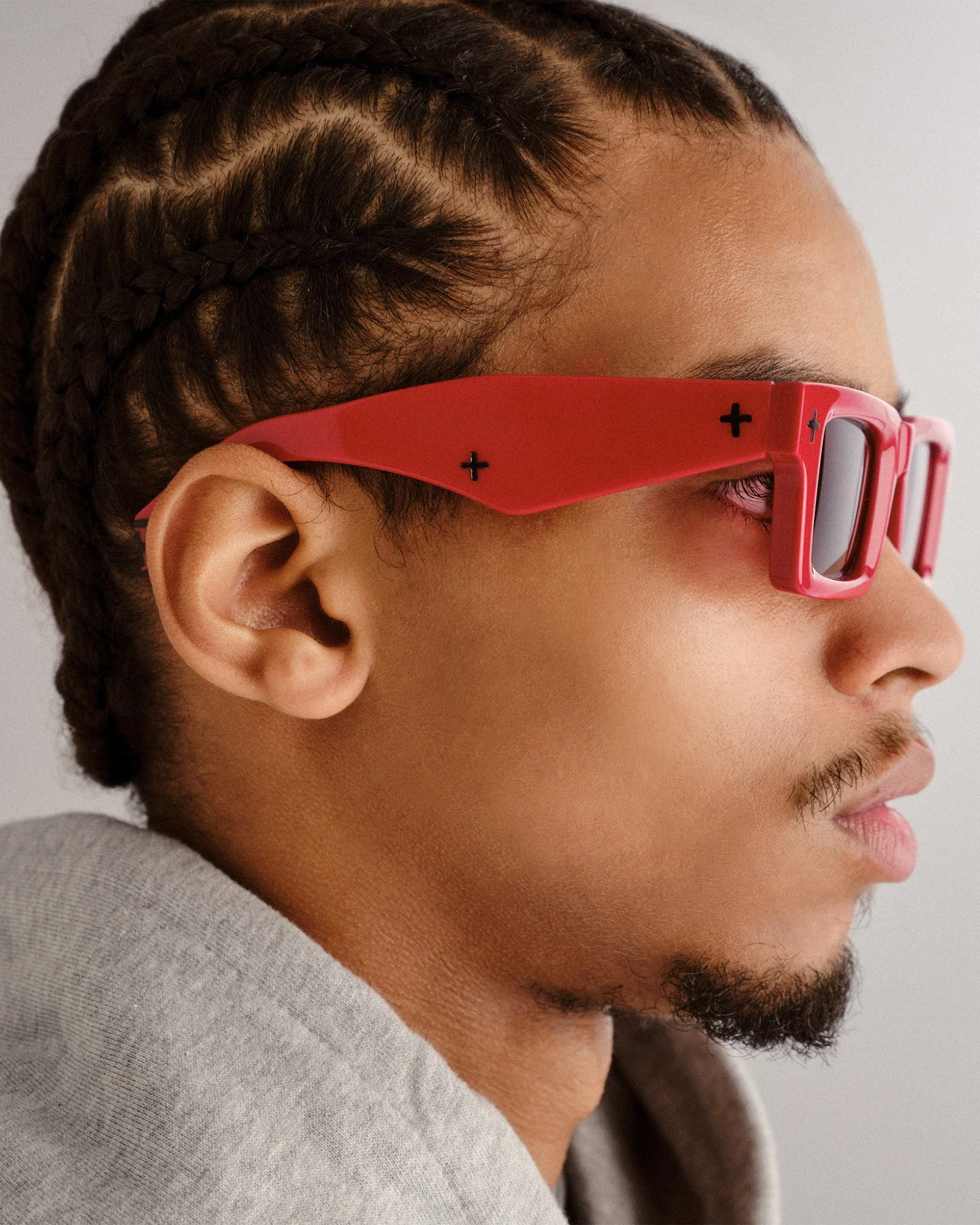 SMITHS SUNGLASSES RED BLACK - Image 8